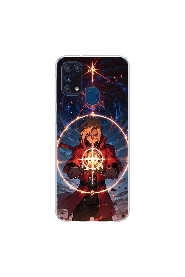 Samsung Galaxy M31 Compatible Anime 6/1 Design Transparent Case