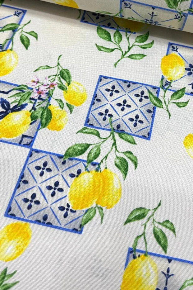 Karolu Lemon Patterned Runner 40X140 cm - 2