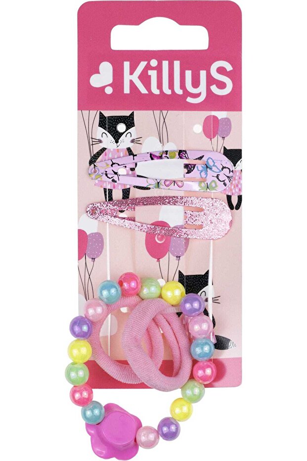 Kids Butterfly Set 2 Click Clack 2 Elastics Blancelet