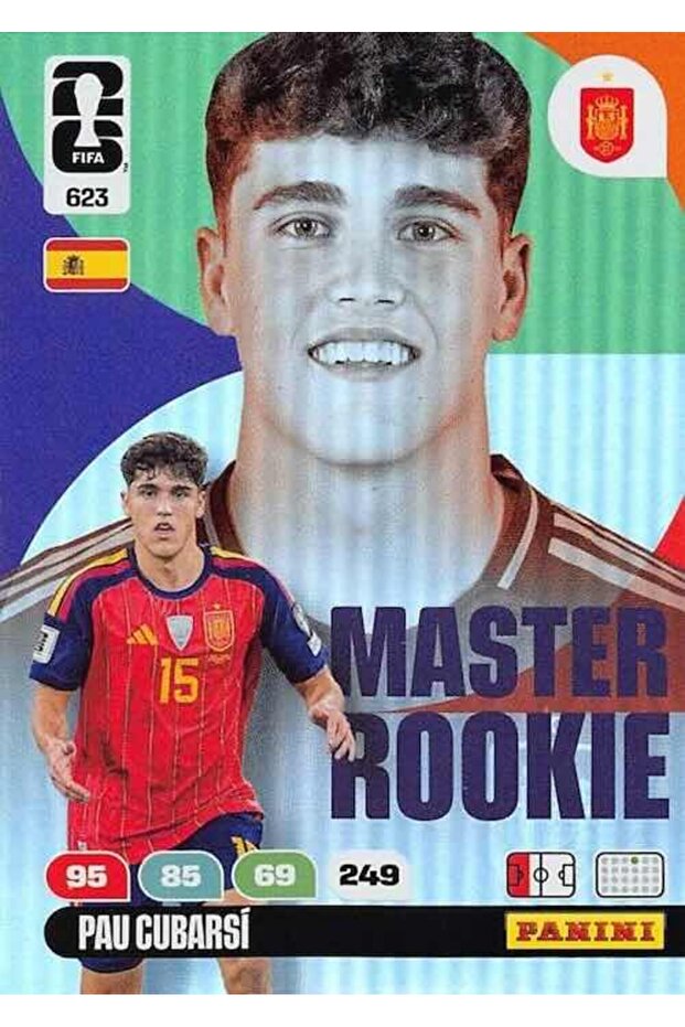 2026 Adrenalyn XL Fifa World Cup 2026 # 623 Pau Cubarsi Mr