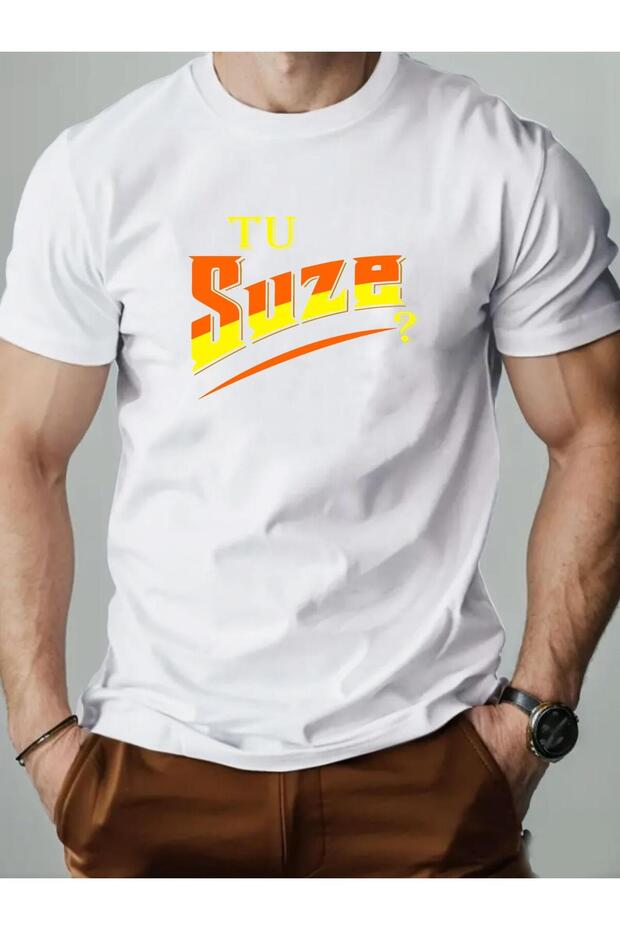 تي شيرت رجالي برسومات _TU SUZE_