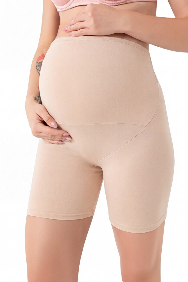 Maternity Boxer Shorts Skin Cotton Lycra