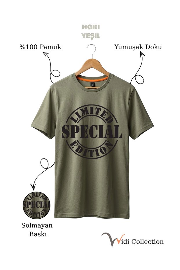 Limited Special Edition Printed Streetwear 100% Cotton Regular Fit T-Shirt