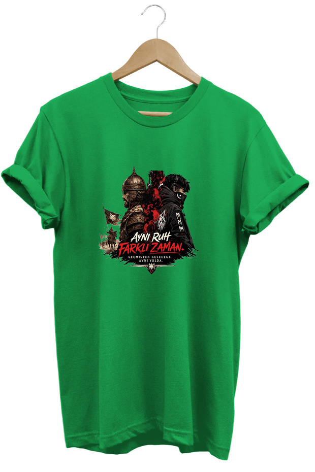 Same Spirit Different Time Printed Date and Street Style Special Design T-Shirt