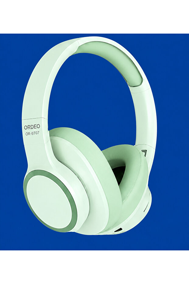 OR-BT07 Wireless Bluetooth Over-Ear Headphones with Deep Bass, Noise Reduction Mic & Comfortable Ear Cushions