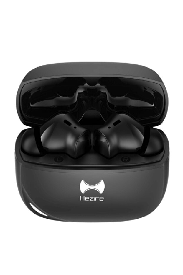 HBudz Go True Wireless Earbuds Brown – Bluetooth 5.3, 10H Playtime + Charging Case, IPX4 Sweat-Resistant, Touch Controls (HEZ-TWS-750)