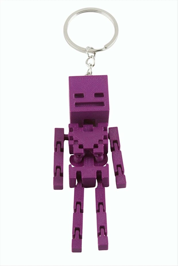 Skeleton 3D Printed Keychain