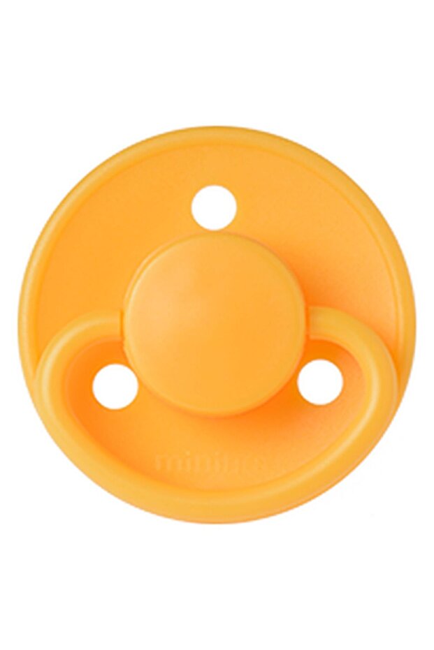 - Round Latex Pacifier 6M+ - Sunflower