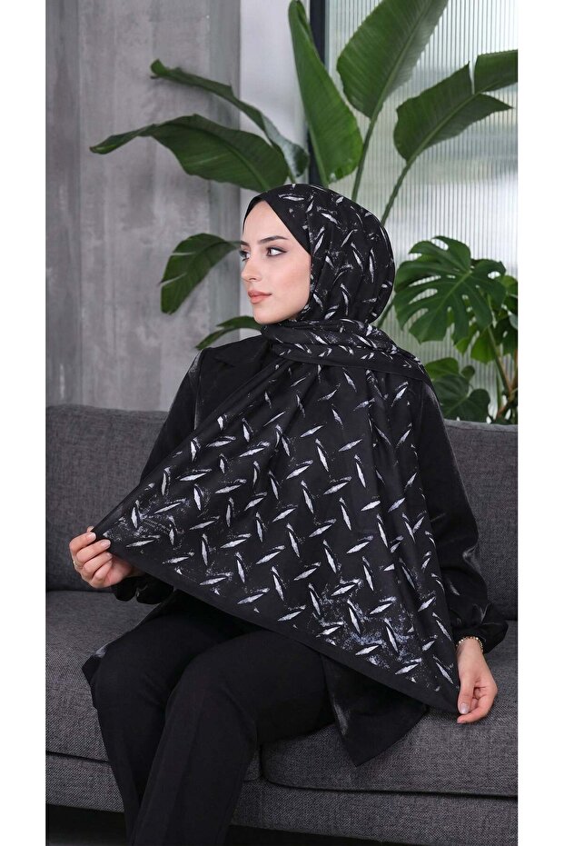 Patterned Soft Shawl - 027