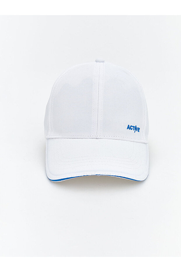 New season white embroidered boys' cap hat from güli̇s gi̇yi̇m