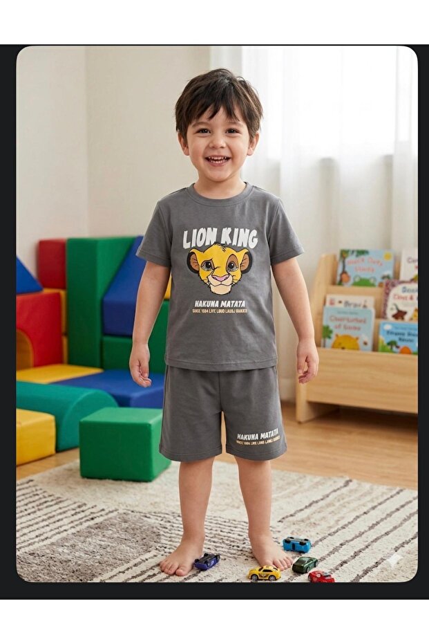 Boy's Double Combed Cotton Suit for Summer