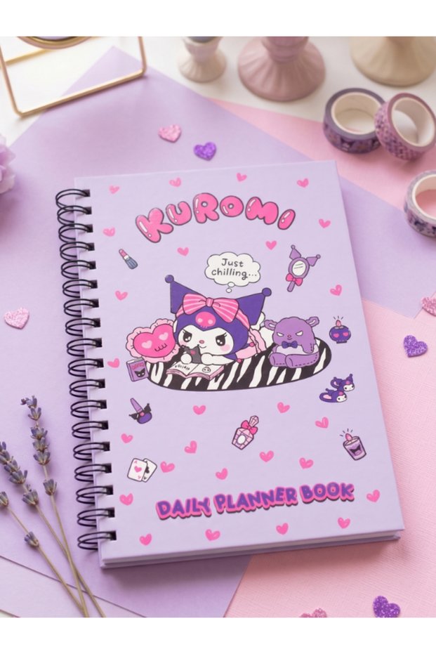 Kuromi & Hello Kitty Sticker Planner Book
