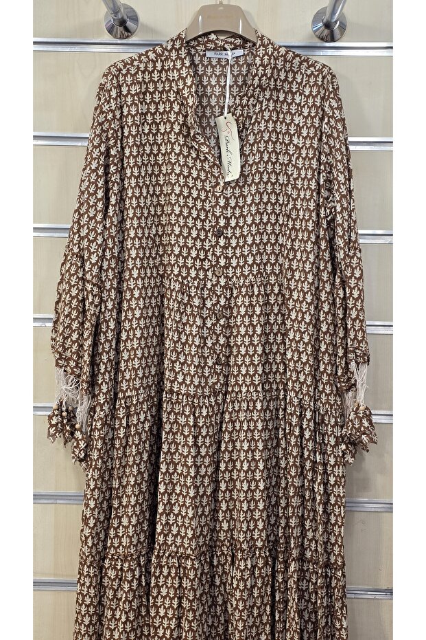 Rochie lungă din bumbac 100% bumbac - 2