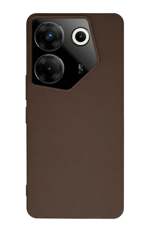 Ilkeshop Tecno Camon 20 Pro 5g Case First Silicone (213334) - Brown