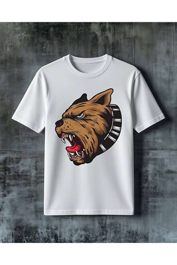 Aggressive Aesthetic Design Printed Oversized T-Shirt