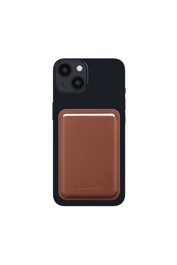 Roskilde CC Wallet Magsafe, Tan