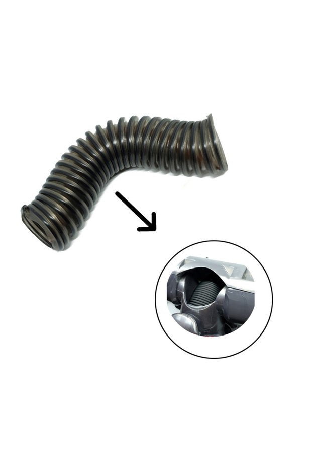 Black NEW Vacuum Cleaner Lower Duct Hose Nozzle Hose Replacement Parts For HV322 HV320 Vacuum Cleane