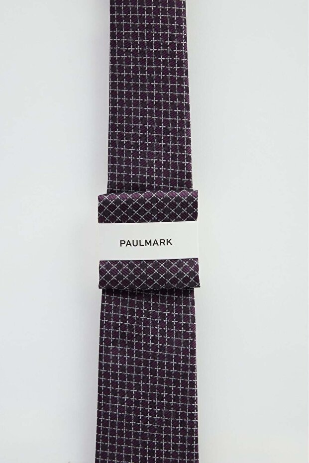 Men's Patterned Tie-Tie Set - 2