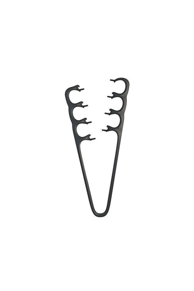 black Dual Texture Styling Comb Volumizing Wide-Tooth Curling Tools Hair Roots Fluffy Clip Men and W