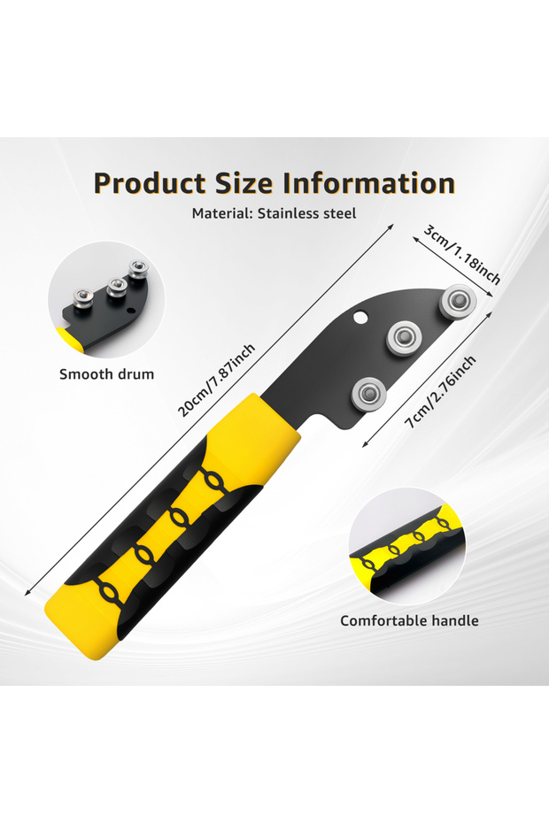 1pc Wire Straightener Stainless Steel Electrical Box Terminal Paralleling Manual Wire Straightener T