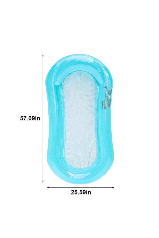 Blue-2 Rooxin Inflatable Floats Bed Swim Ring Tube Water Leisure Bed Swim Air Mattresses Swim Pool S