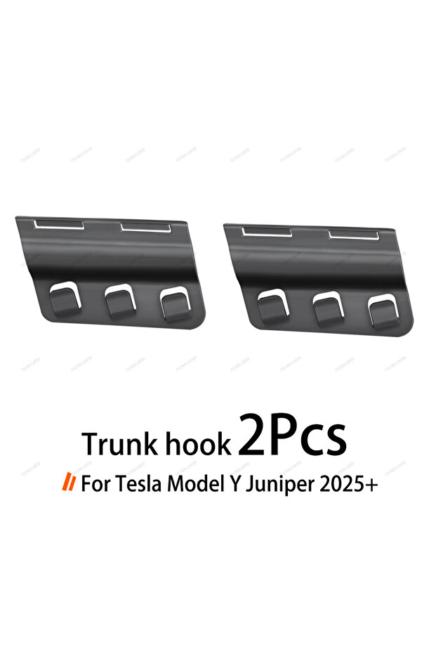 2PCS For Tesla Model Y YL Juniper Rear Trunk Hook Seat Button Cargo Grocery Shopping Bag Holder Umbr