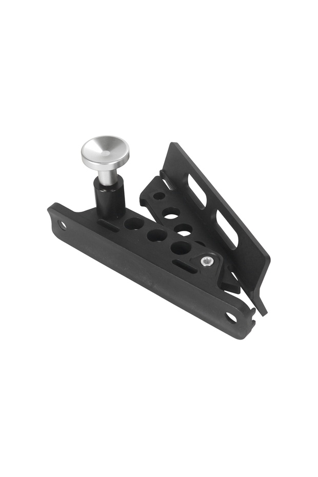 silver Car Extinguisher Mount Bracket Adjustable Holder Fit for Jeep Wrangler Sport/ JK/ Sahara Univ