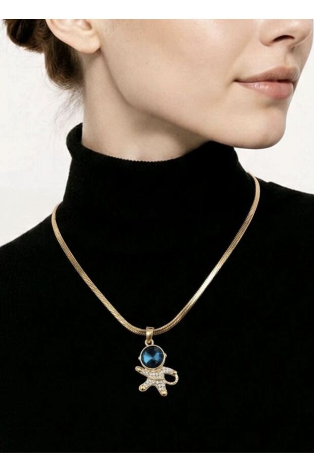 Special Design Luxury Necklace with Colorful Figures