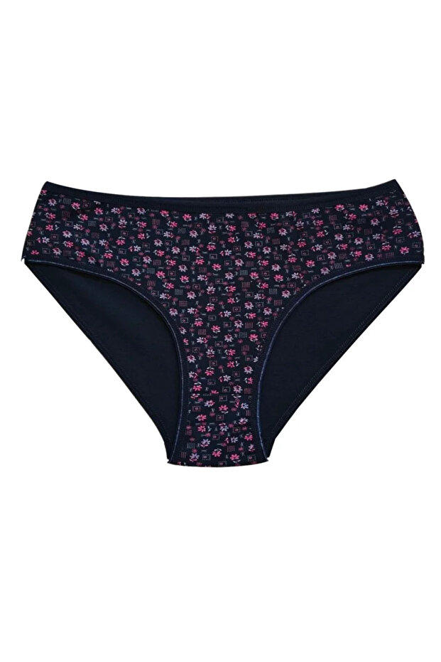 Cotton Wide Brim Lycra Patterned Bato Women's Panties Pattern 4