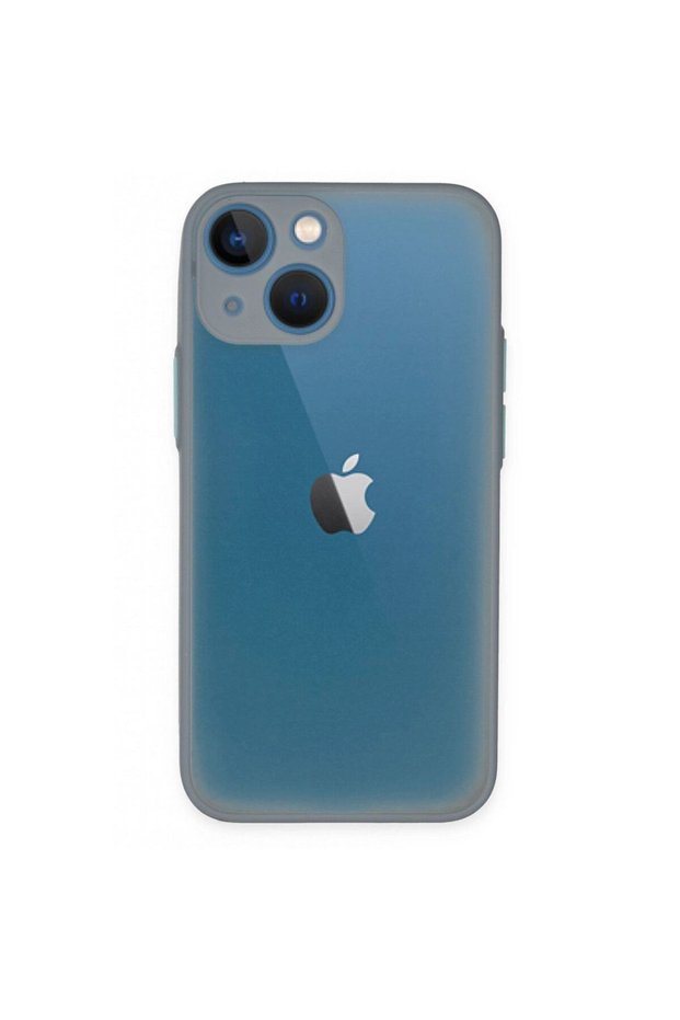 Apple iPhone 15 Plus Case Montreal Silicone Cover - Gray