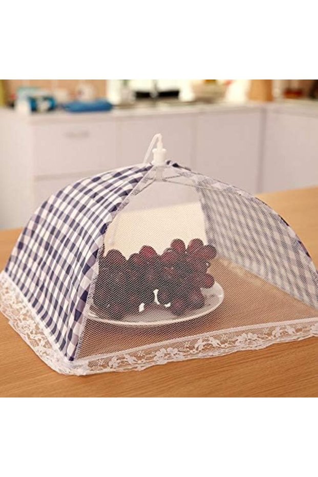 Silk Route - Food Mesh Cover, Food Cover Tent Food Protector Net Tents, Pop Up Mesh Screen Food Cover Tent, Anti Fly Mosquito Umbrella Style Kitchen Tools