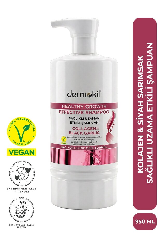 Collagen & Black Garlic Healthy Growth Effect Shampoo 950 ml