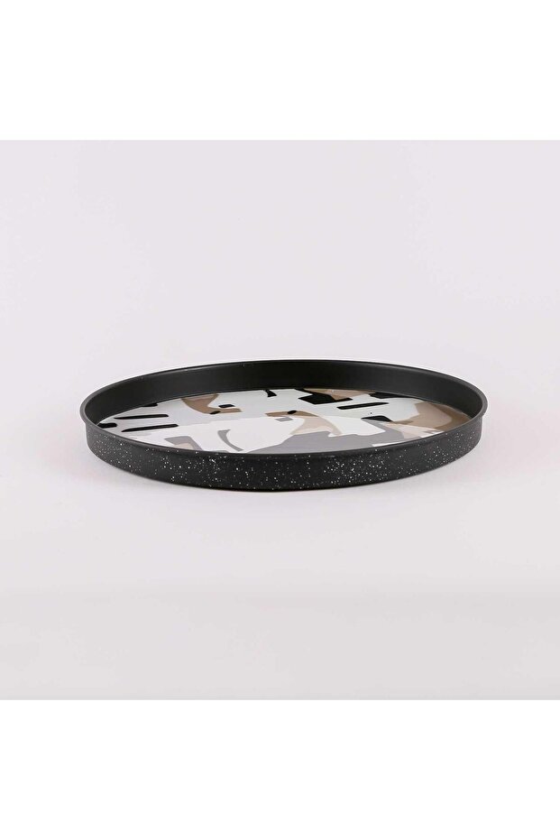 Sia Round Iron Serving Tray - 3
