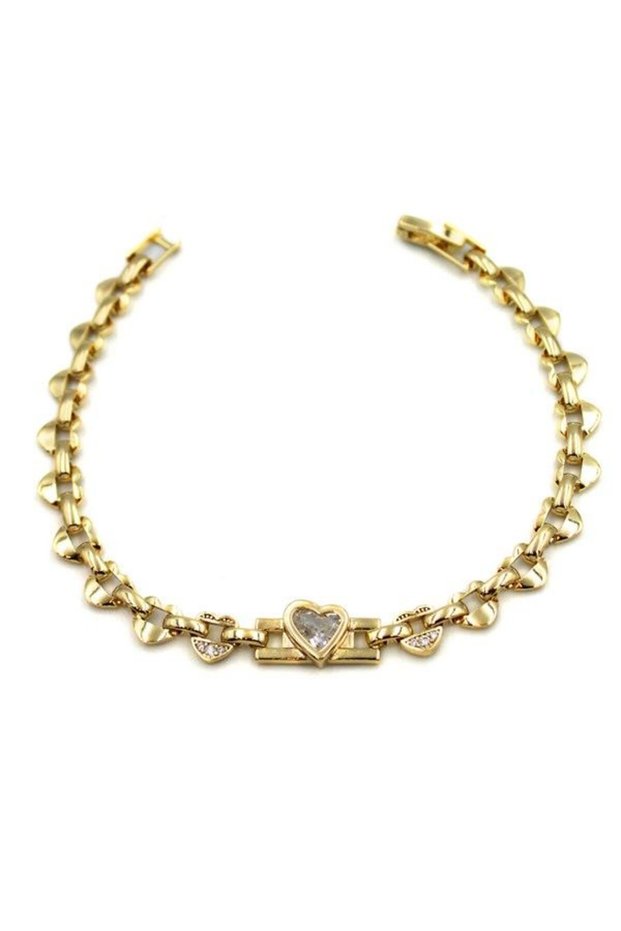 Glb-stl41414 xuping vip bracelet - gold