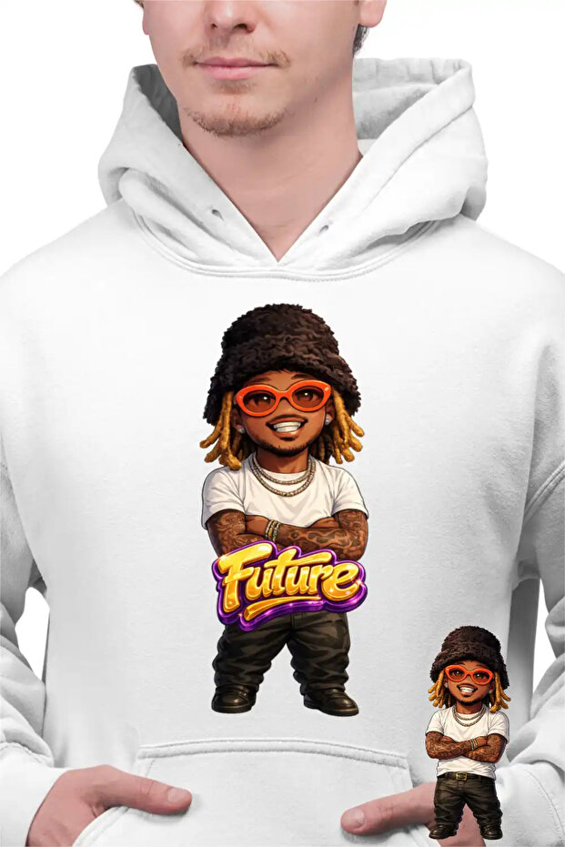 Hanorac Barbati Future Rapper Chibi - 2