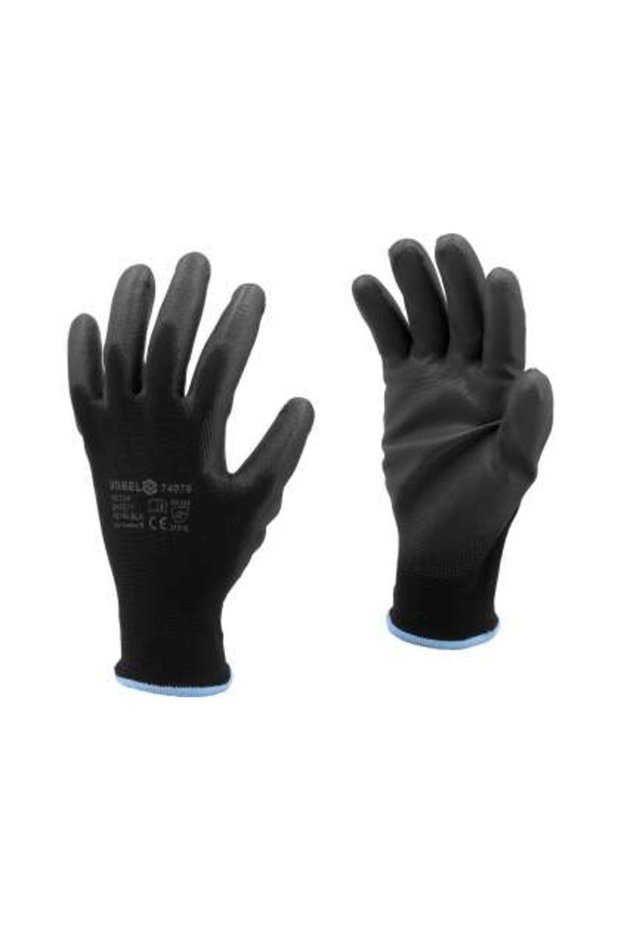 Black Work Gloves Size 10