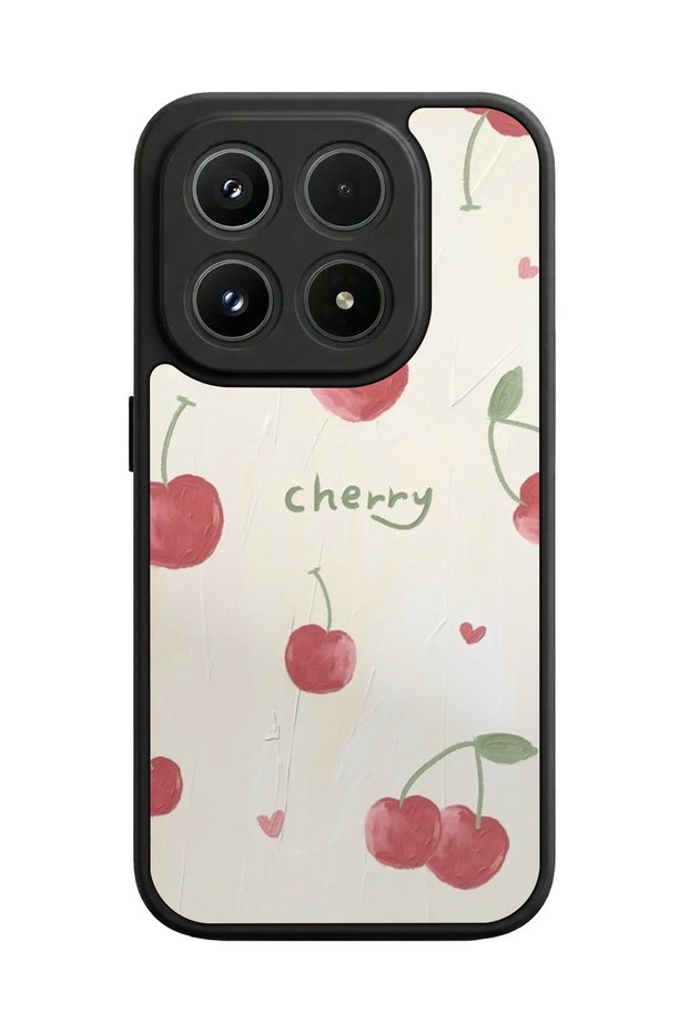 Xlaomi Mi 17 5g Compatible Cherry Design Glossy Premium Case