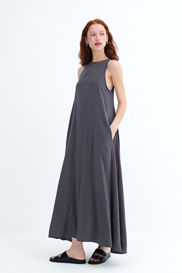 Rochie lungă din modal E19745 - 5