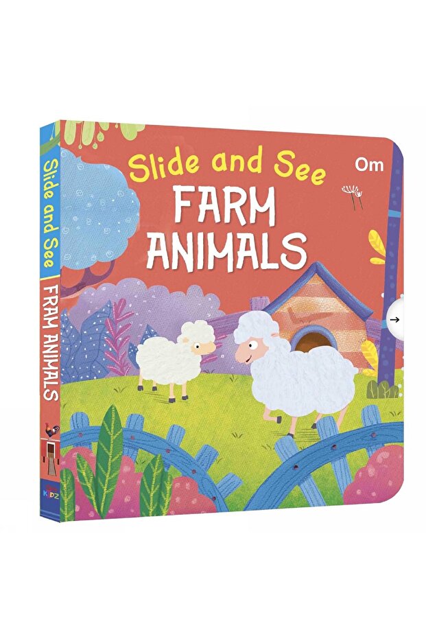Om - Slide And See Farm Animals