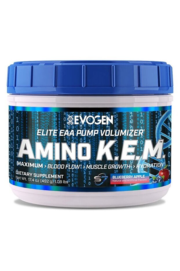 , Amino K.E.M. EAA, Blueberry Apple - 492g