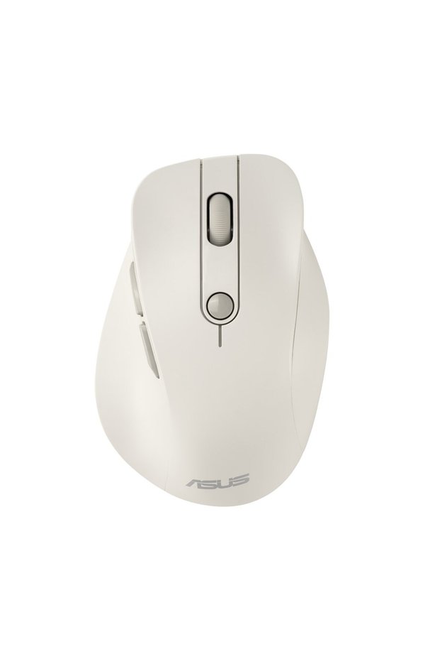 Mouse wireless MD105 alb lăptos