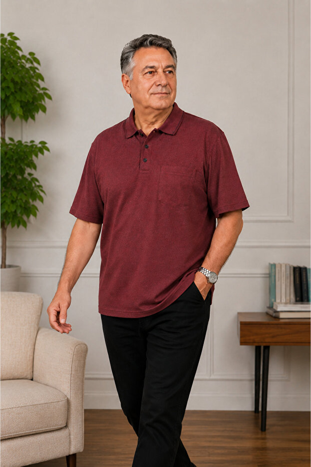 Relaxed Fit Summer Short Sleeve Men's Dad T-Shirt
