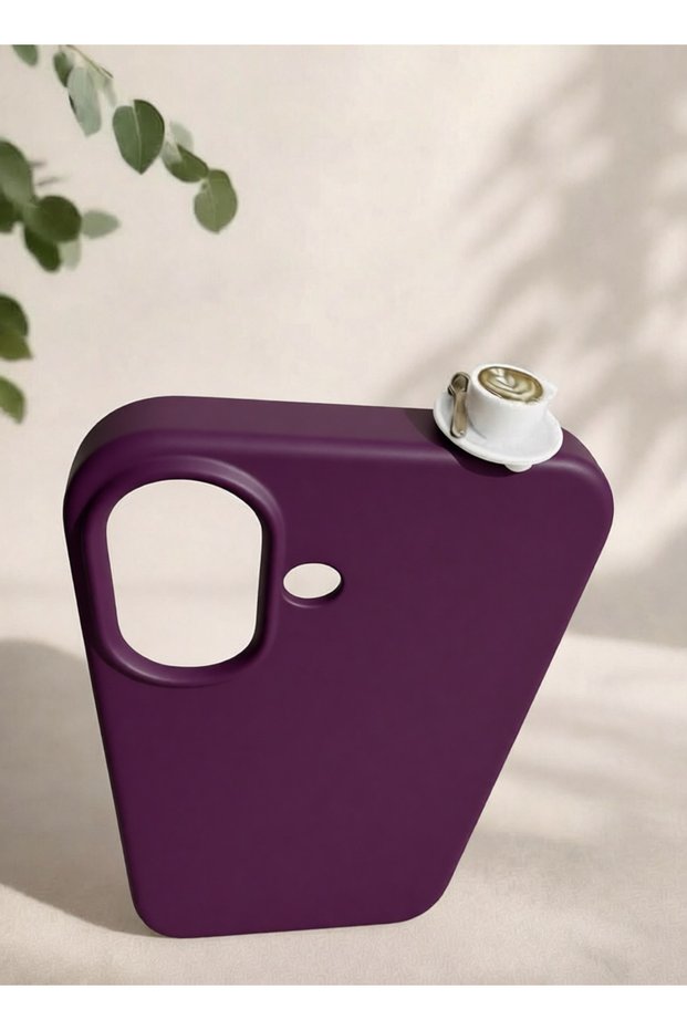 iPhone 17 Latte Figured Silicone Case