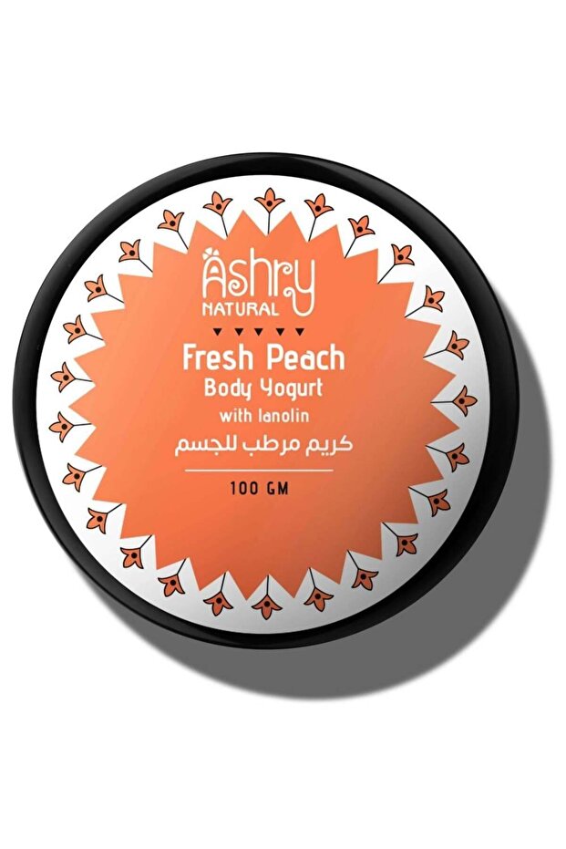 اشرى ناتشورال كريم ترطيب بودي يوجرت للجسم(خوخ)