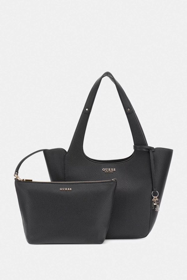 Calısta 2 in 1 Tote Black Women's Shoulder Bag Hwbg7334220
