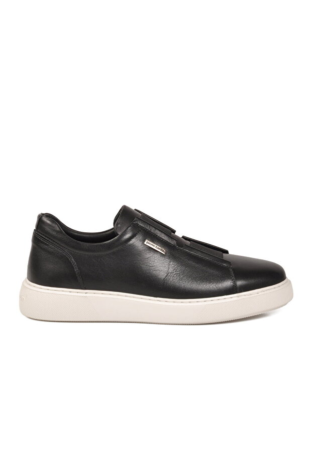 Black Genuine Leather Large Size Men's Casual Shoes 1662605B m