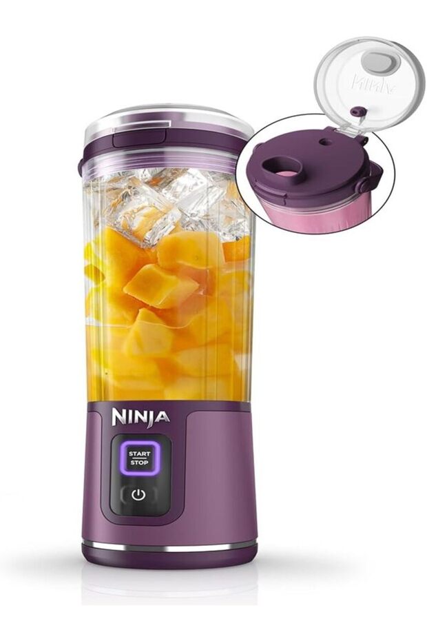 BC151EM Blast Portable Blender, Cordless, 18oz. Vessel, Personal Blender-for Shakes & Smoothies, BPA Free, Leakproof-Lid & Sip Spout, USB-C Rechargeable, Dishwasher Safe Parts, Forest