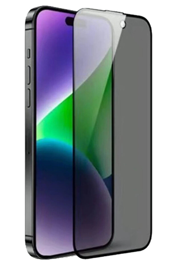 واقي شاشة كاميرا URR iPhone 14 Pro Max HD للخصوصية - أسود