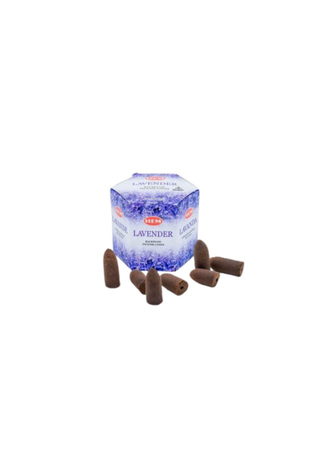 Conuri de lavandă cu efect de reflux - (40 buc.)