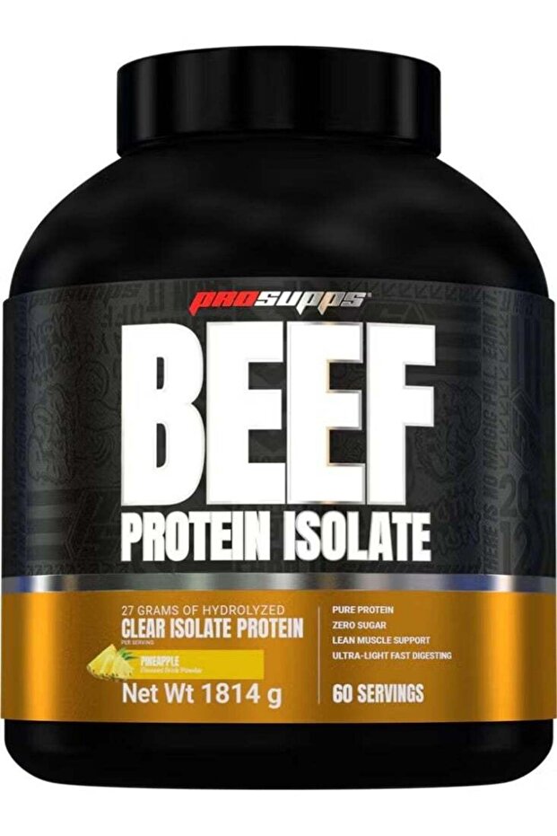 Beef Protein Isolate powder 4lb Pineapple - 1